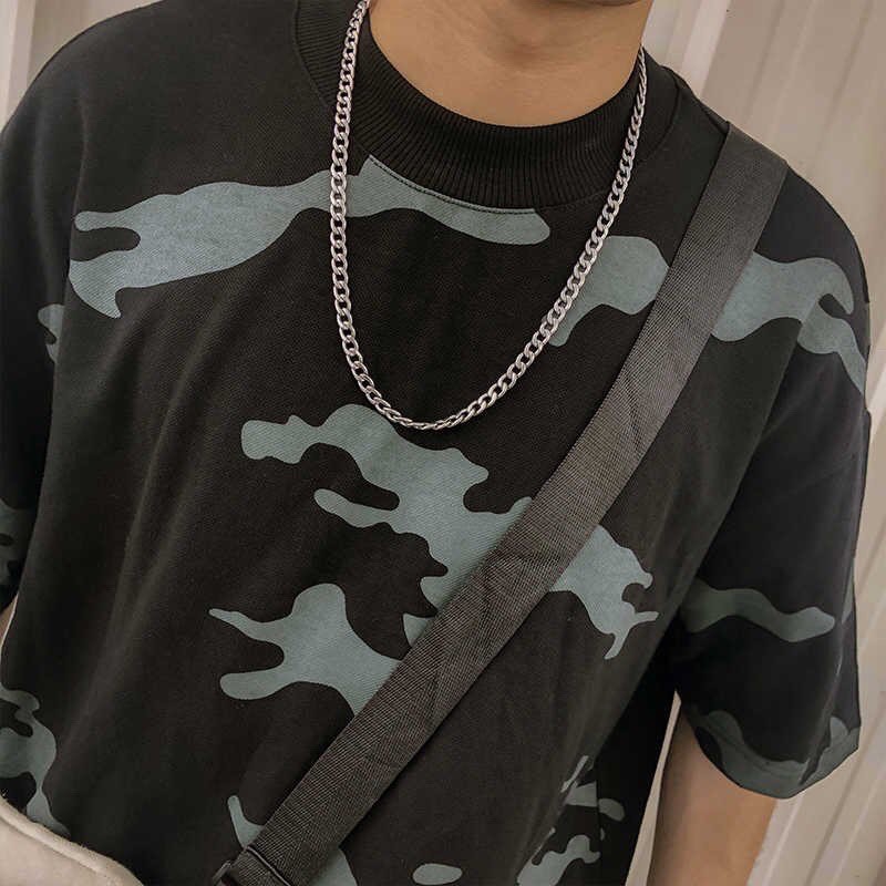 Dây chuyền thép titan nam nữ xích bto cá tính DC11