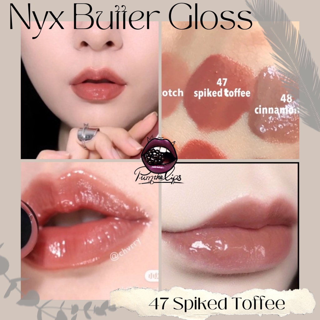 Son bóng Nyx Butter Gloss màu 47 Spiked Toffee