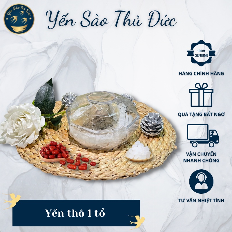 Tổ yến thô cao cấp 10gram - yến sào Thủ Đức
