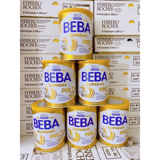 Sữa Beba Nestle Optipro và Supreme Đức 800gr