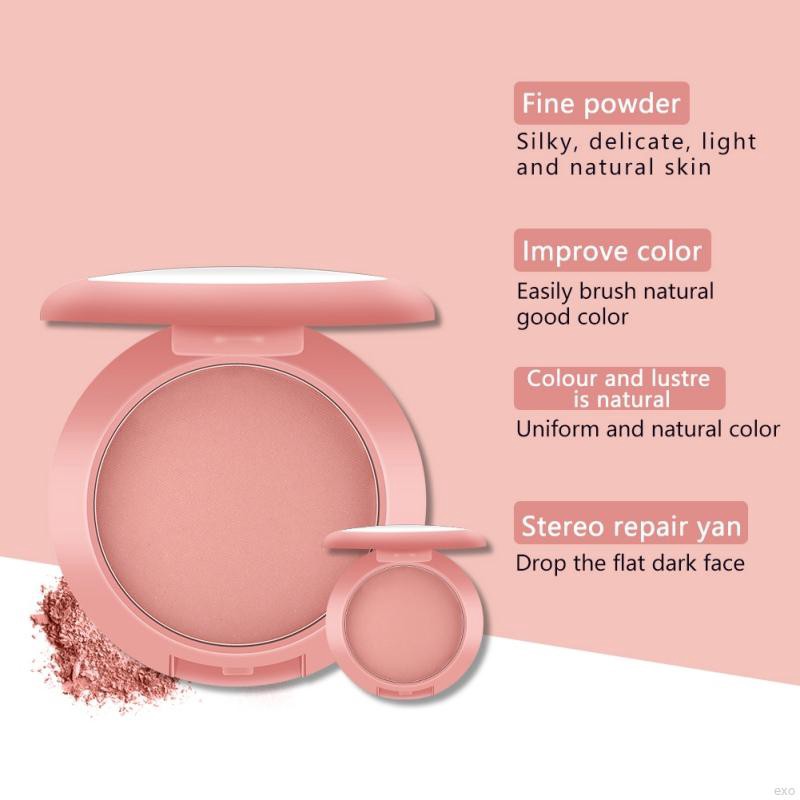 [Hàng mới về] Phấn má hồng trang điểm 12 màu lì lâu trôi không thấm nước MISS ROSE | BigBuy360 - bigbuy360.vn