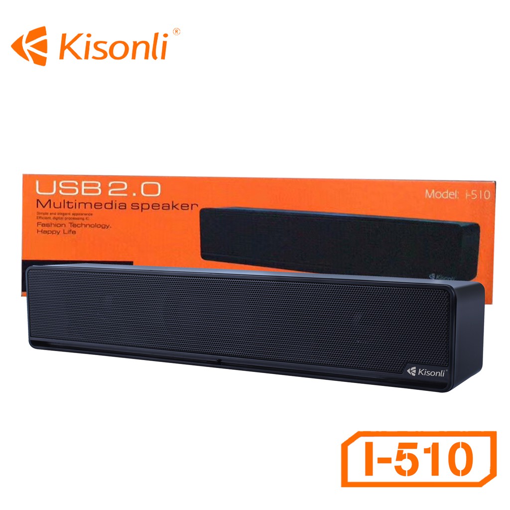 Loa Vi Tính 2.0 Kisonli i-510 ( Màu Ngẫu Nhiên )