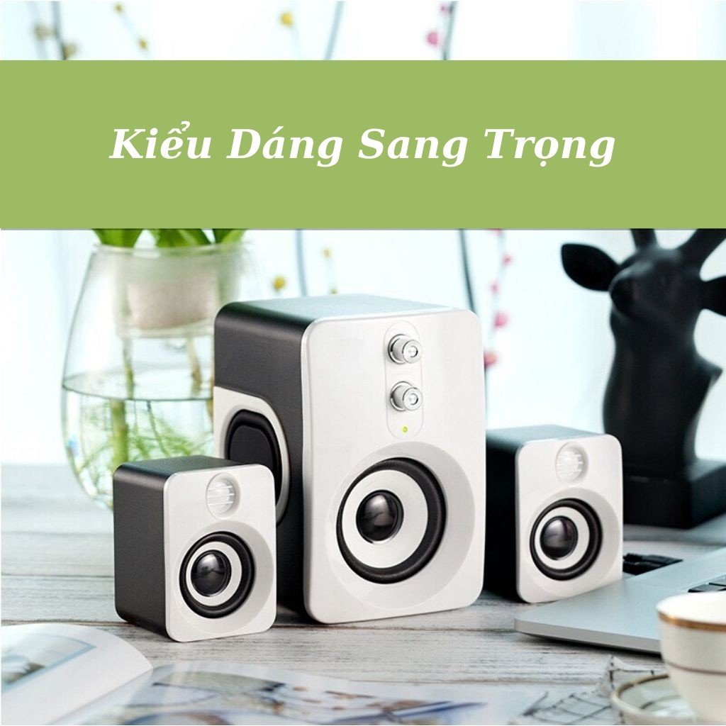 Loa Máy tính, laptop, điện thoại tivi 2.1 PF94 Speakers, Pass khỏe, âm thanh sống động