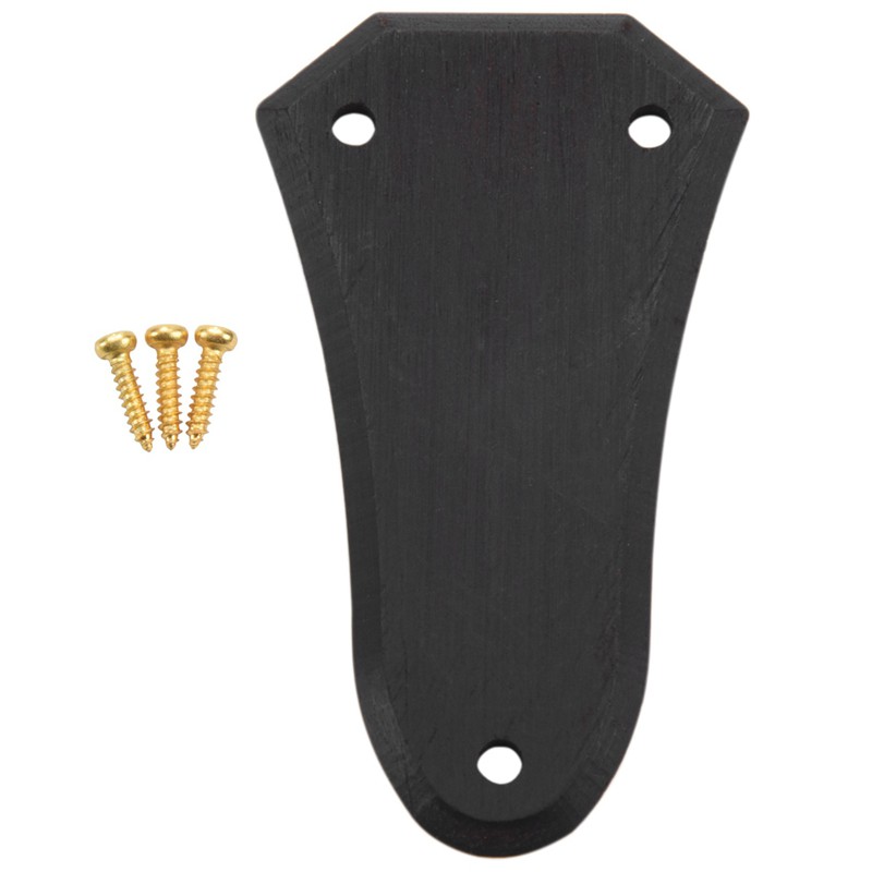 1pc Acoustic Guitar Ebony Wood Truss Rod Cover Plate Guitar Parts New
