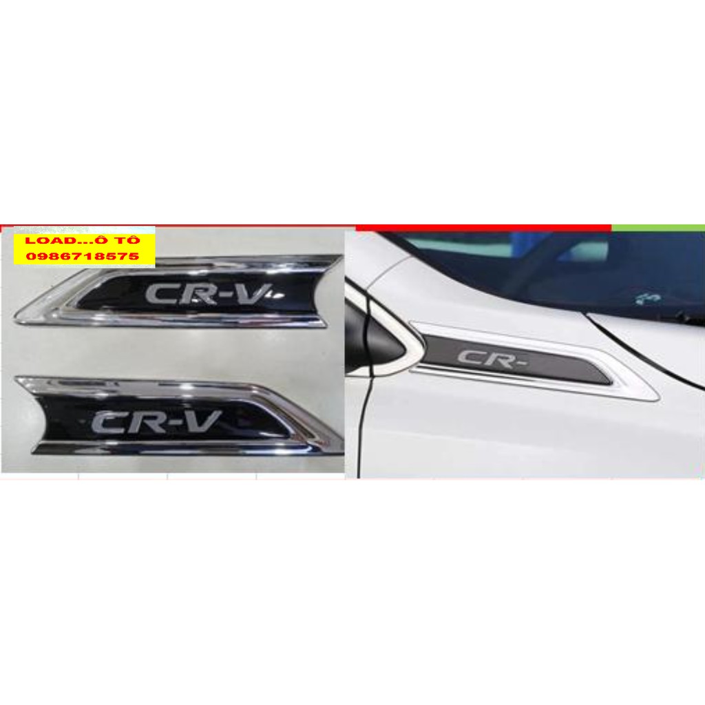 Ốp Mang Cá Honda CRV 2022-2018 Mẫu Titan Cao Cấp