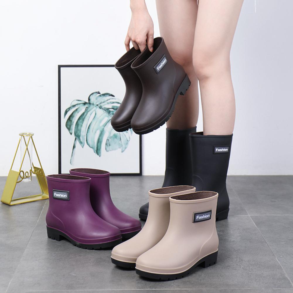 Giày BốT Cao Su Đi Mưa ThờI Trang sj3451