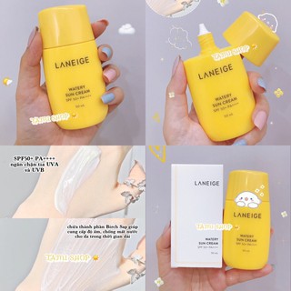(mẫu mới date xa) Kem Chống Nắng Laneige Watery Sun Cream SPF50+ PA++++ | BigBuy360 - bigbuy360.vn