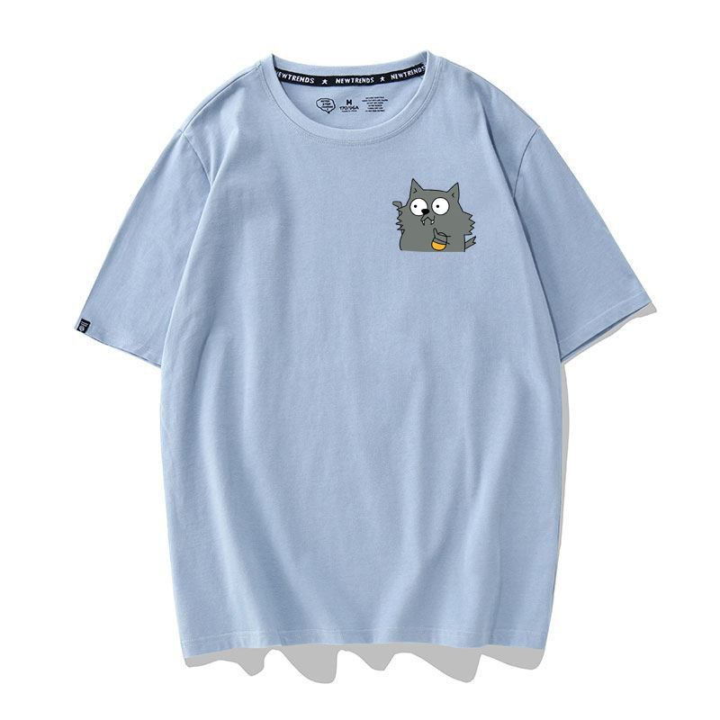 [Hàng Xịn, Gía Tốt] Áo Phông Thun Unisex In Hình Icon Thời Trang Nam Nữ Couple Nhiều Màu Họa Tiết Cáo - Cotton - AT010