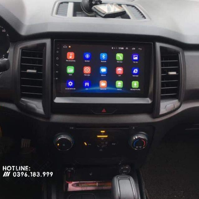 Màn hình Android 10 inch cắm sim 4G cho Ford Ranger 2018-2019 có canbus hiển thị thông tin xe ver 2020