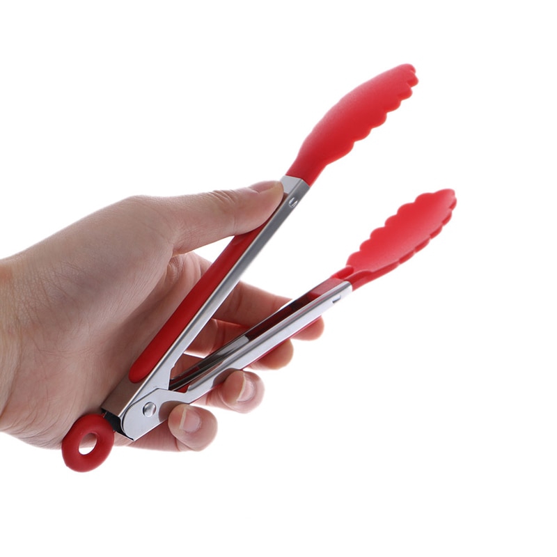Kẹp gắp thức ăn 12 inch bằng thép không gỉ cao cấp