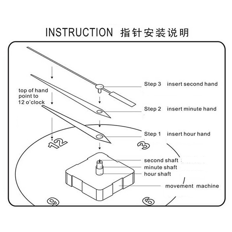 Đồng hồ decor dán tường ( đề can đồng hồ )