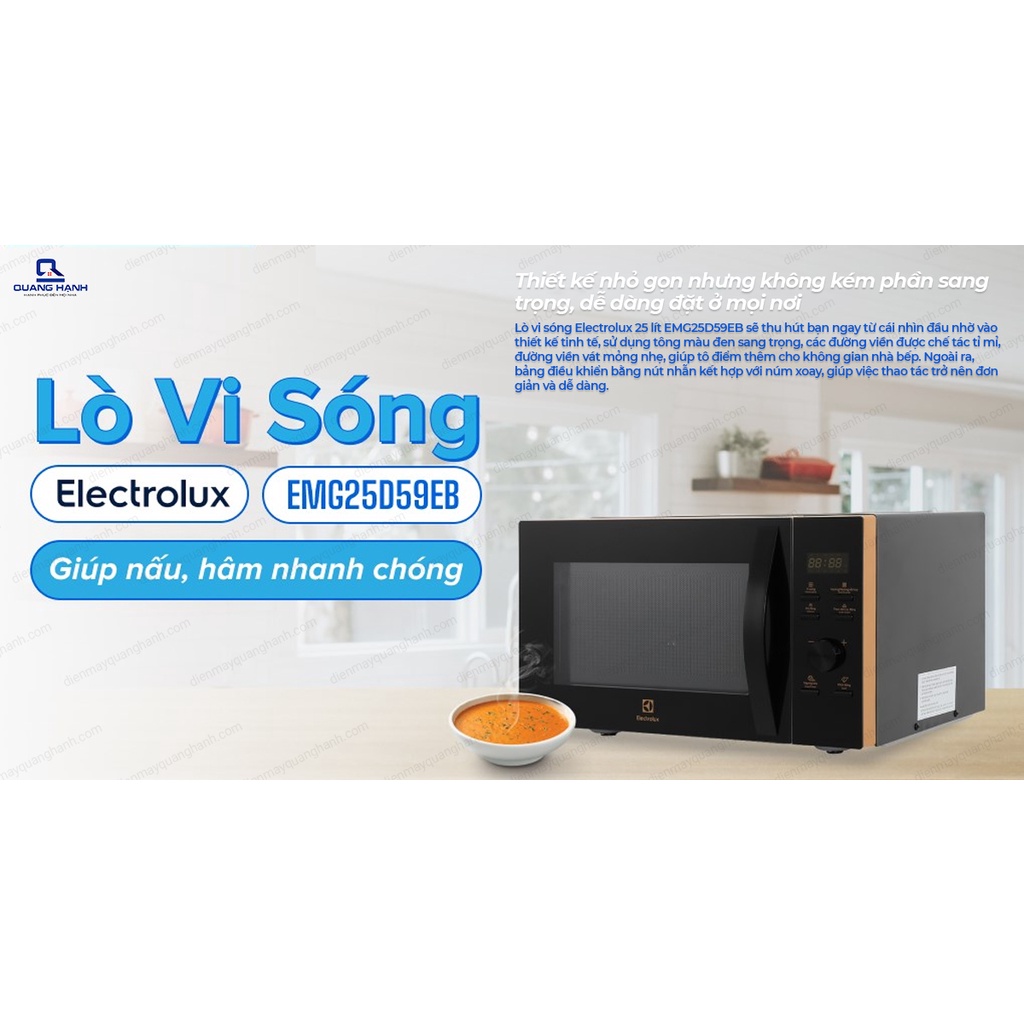 Lò vi sóng Electrolux EMG25D59EB