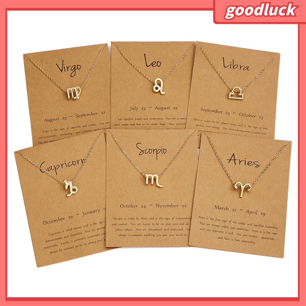 Vòng cổ Mạ Vàng Mặt Hình Chòm Sao Thời Trang Cho Nữ