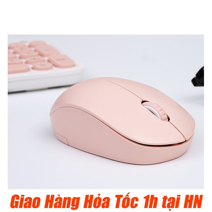 Chuột Không Dây Forter V182 V6 (Màu Hồng, Xanh, Đen, Xám, Trắng) - Hàng Chính Hãng