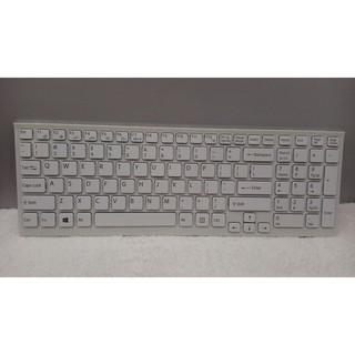 (Ảnh thật) BÀN PHÍM LAPTOP SONY VAIO EL EH PCG-91211L PCG-71B11N PCG-71C11W MÀU TRẮNG CÓ KHUNG