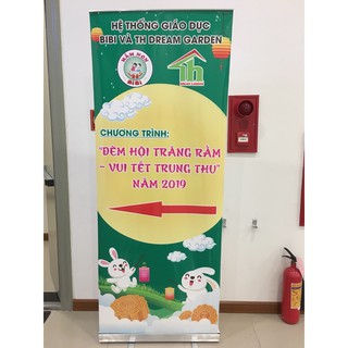 Standee cuốn nhôm 60*160cm