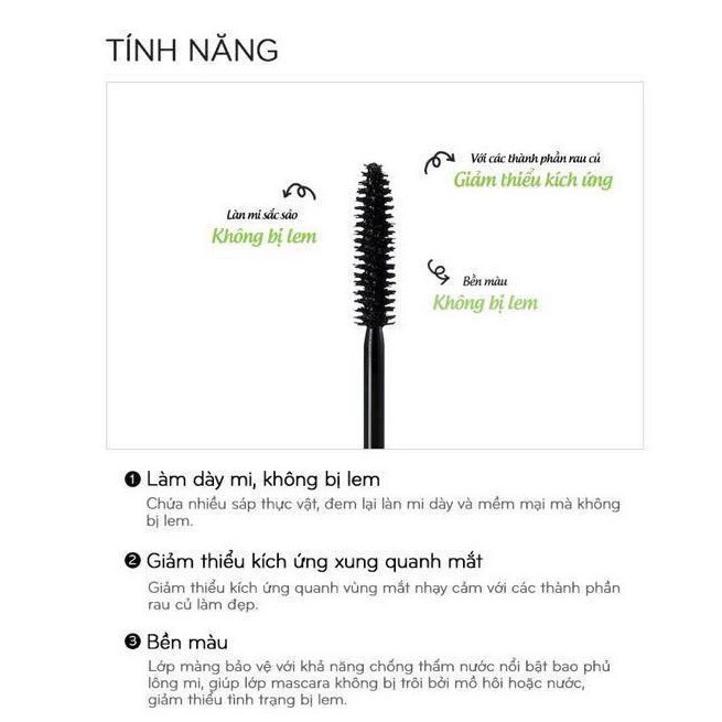 Chuốt Mi Missha 4D Mascara 7g 95