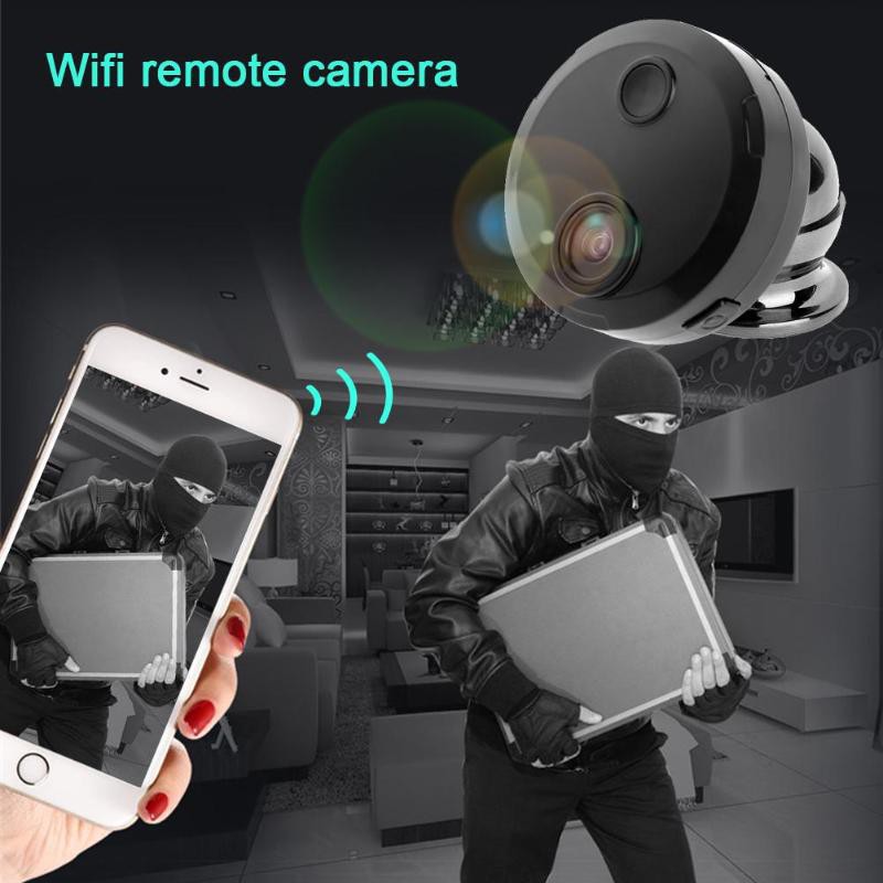 Camera Mini Wifi HDQ15 Kết Nối Không Dây Với Điện Thoại Android