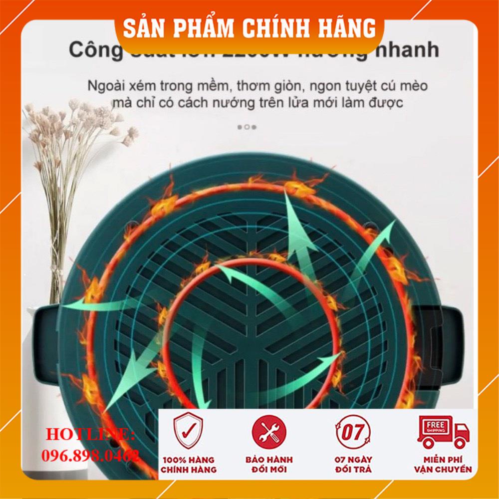 Nồi Lẩu Điện 2 ngăn NINESHIELD Công Nghệ Nhật, Nồi Lẩu Nướng - Bếp Lẩu Nướng - Nồi Lẩu Đa Năng 2 trong 1 [CHÍNH HÃNG-BH]