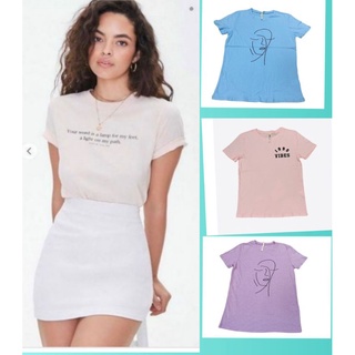 Áo thun cỗ tròn f'21 & Bvforever