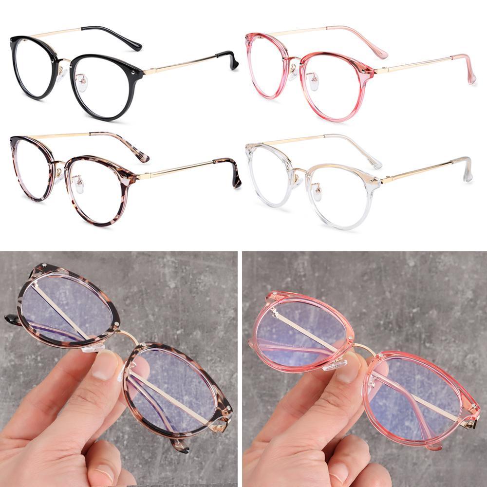 CACTU Kính Mát Gọng Tròn Chống Tia UV Hỗ Trợ Tầm Nhìn Ban Đêm