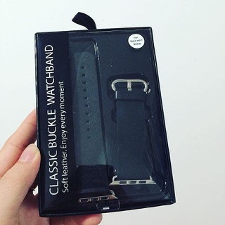 Dây đồng hồ Apple Watch Classic Buckle (đen Black)
