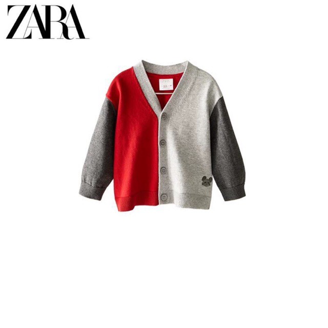 Áo len cardigan chuột Zara