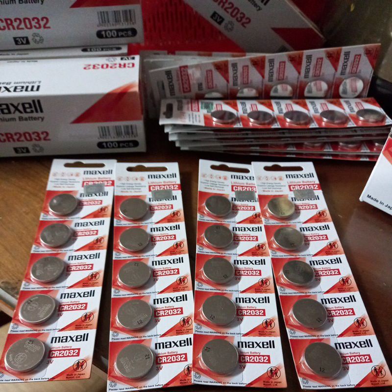 Pin cúc áo 2032 Maxell chính hãng Japan dùng cho điều khiển ô tô , xe máy FOB khóa smatky