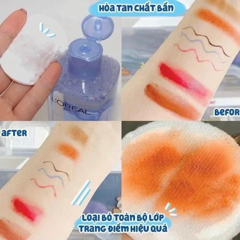 Nước tẩy trang L’oreal 400ml