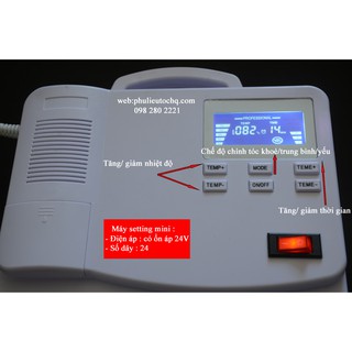 Máy setting mini 24v có ổn áp 24 dây