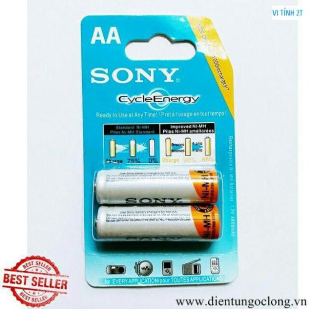 Pin sạc AA sony, pin sạc 2A dung lượng cao 4600 mAh