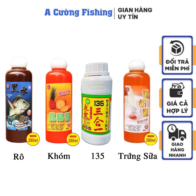 Tinh Mùi 135, Trứng Sữa, Rô Đen. Khóm Đại Ca Đại