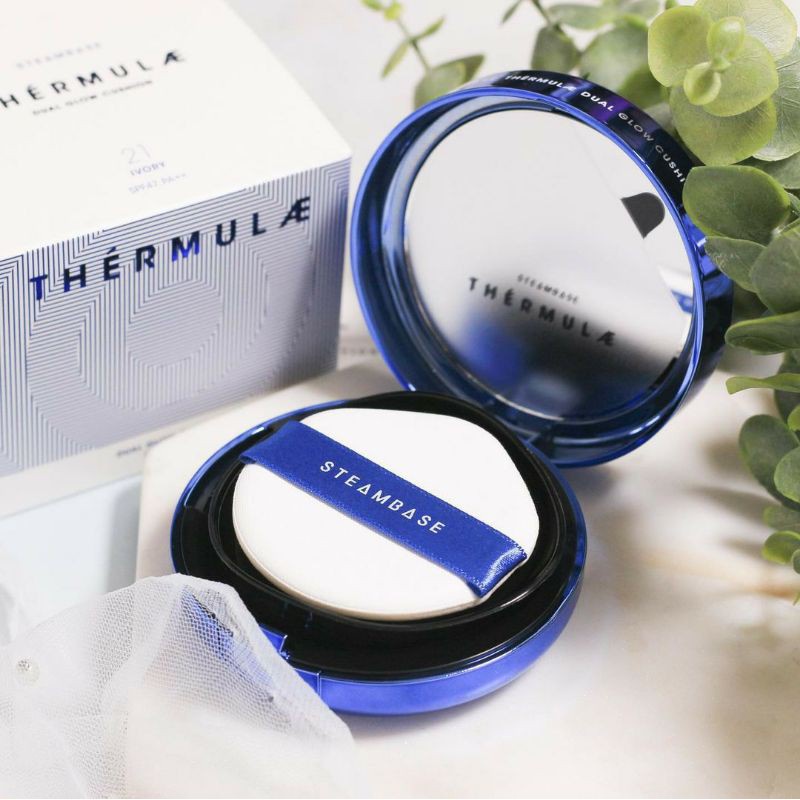 Phấn nền Thermulate Dual Glow Steambase Cushion Chính Hãng Hàn Quốc Thérmulae