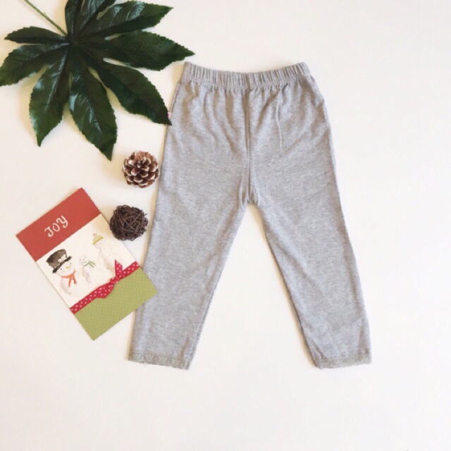 Quần Legging Bé Gái Dài Ôm thun 4 chiều Co Giãn BabyBean