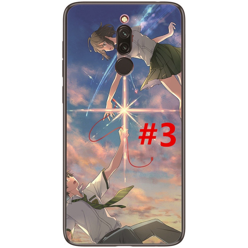 Ốp điện thoại TPU mềm in hình nhân vật anime dành cho Xiaomi Redmi 8 / 8A / Note 8 Pro / Mi 9 Pro 5G cho các cặp đôi