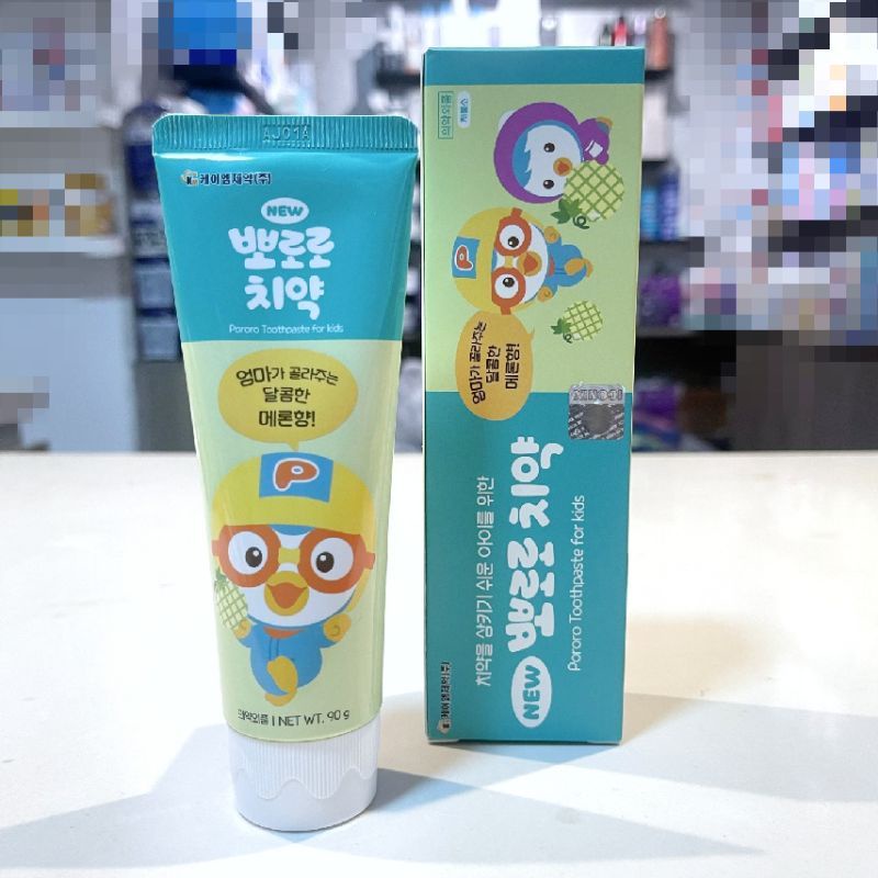 Kem Đánh Răng Cho Trẻ Trên 2 tuổi Pororo Hàn Quốc 90g