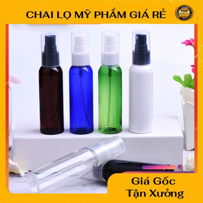 Chai Xịt Phun Sương ❤ RẺ VÔ ĐỊCH ❤ Chai xịt phun sương 100ml,50ml,30ml , chai lọ chiết mỹ phẩm , phụ kiện du lịch