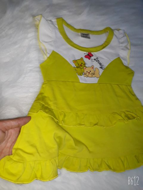12_24kg ( có số đo áo) Váy bèo mèo chất đẹp xinh cho bé gái ảnh thật, video KHĂN RẰN SHOP