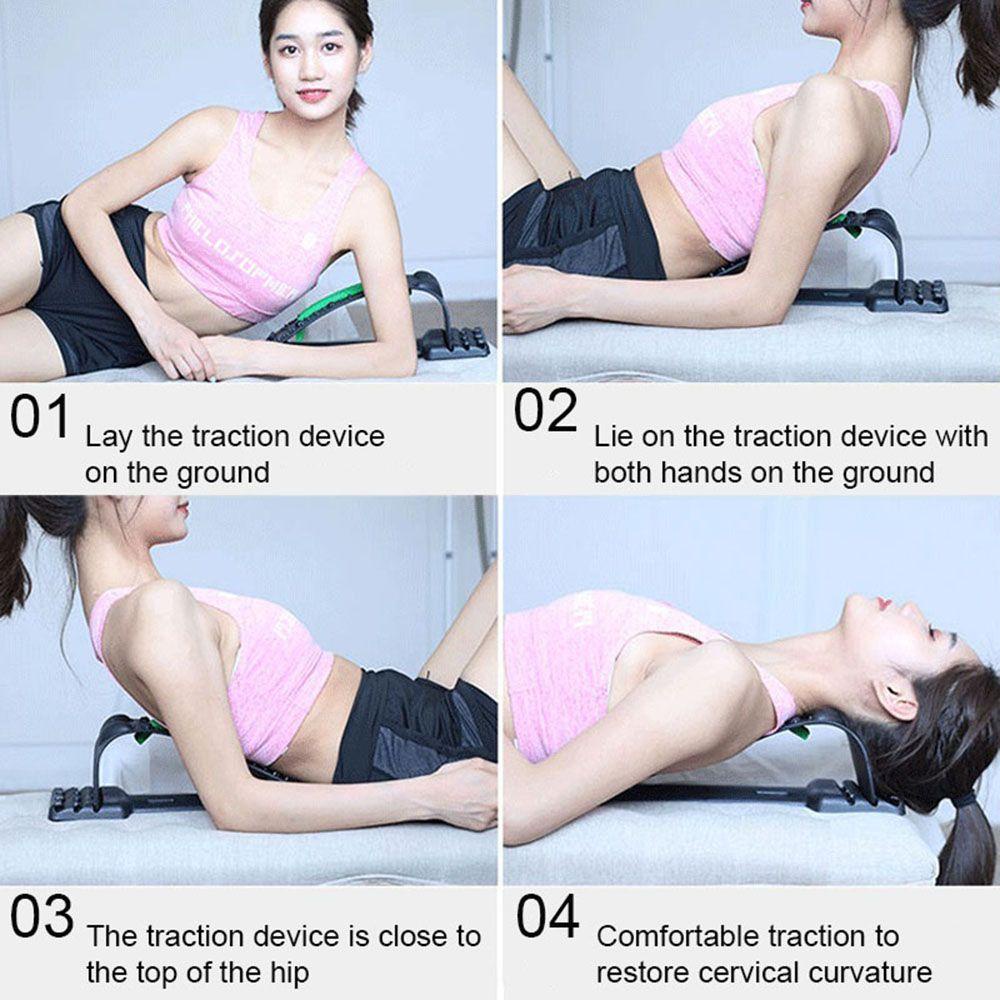 Dụng Cụ Mát Xa Kéo Căng Cổ / Lưng Nhiều Cấp Độ Tùy Chỉnh Tiện Dụng