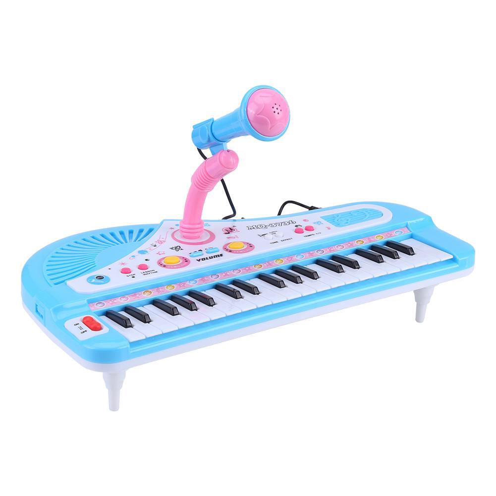 ★Đàn Piano Điện Tử 37 Phím + Micro Cho Bé