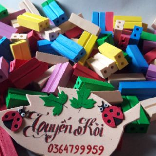Đồ chơi đồ dùng mầm non _ gạch khối
