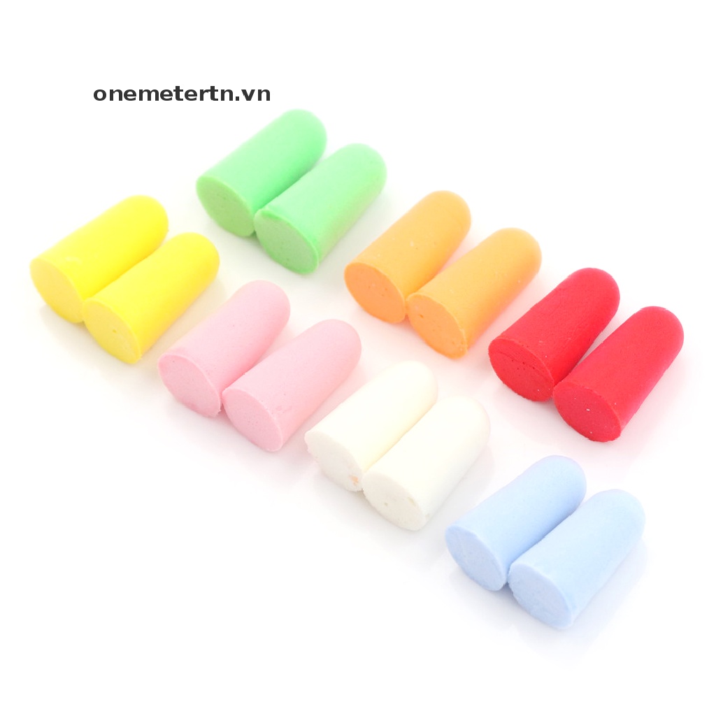 Set 20 Nút Bịt Tai Chống Ngáy Bằng PU Tiện Dụng Khi Ngủ