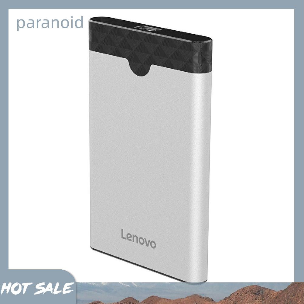 Vỏ Ổ Cứng Ngoài Paranoid Lenovo S-03 USB 3.1 SATA HDD SSD Box 6Gbps 2.5 inch Ốp | BigBuy360 - bigbuy360.vn