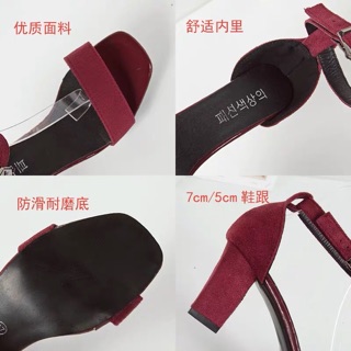 (ORDER) Sandal da lộn 34-40