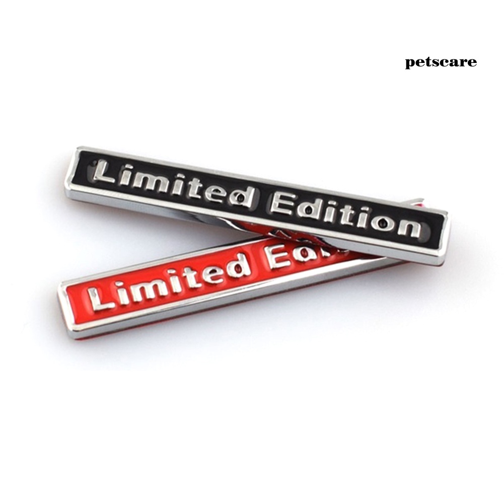 Miếng Dán Trang Trí Thân Xe Hơi In Chữ Limited Edition | BigBuy360 - bigbuy360.vn