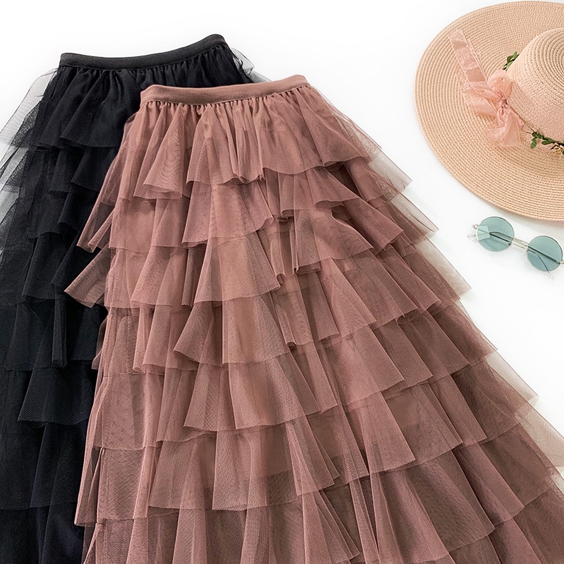 Váy cổ tích Váy lưới nhiều lớp Váy nữ xòe mùa hè | BigBuy360 - bigbuy360.vn