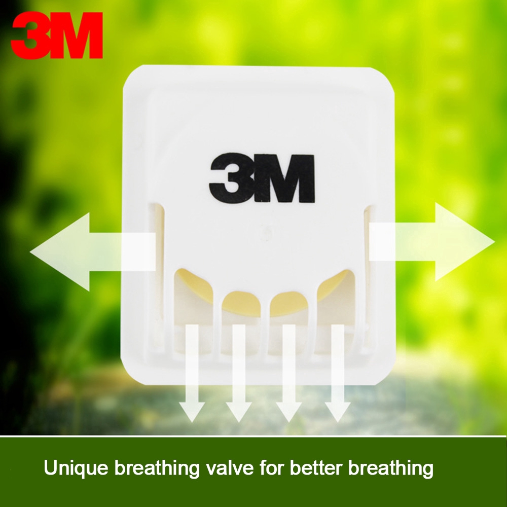 Khẩu trang chống bụi 3M 9502V Pm2.5 N95 có ống thở | BigBuy360 - bigbuy360.vn