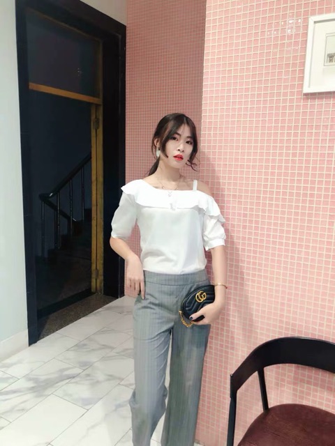 Áo đũi lệch vai