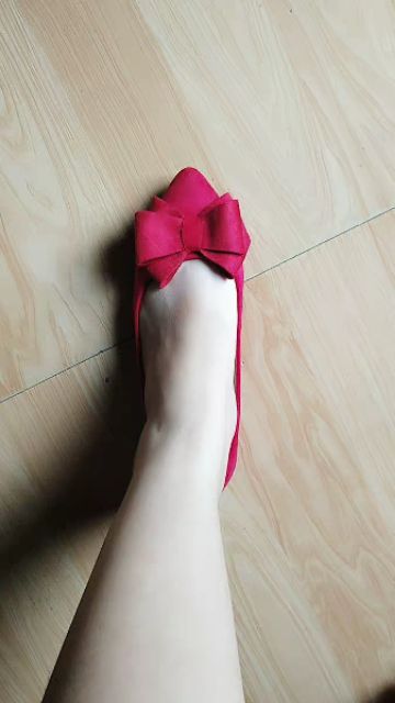 (Order )Giày bệt nơ da lộn full size từ 34-41 | BigBuy360 - bigbuy360.vn