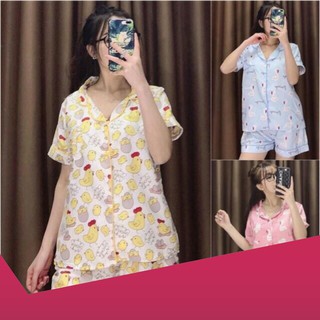 Bộ Pijama Kate Mùa Hè Siêu Đẹp Hàng Hoại 1